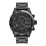 Reloj Diesel Double Down Dz4326 All Black Diseño Estreno