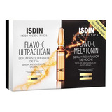 Kit Sérum Facial Flavoc Ultraglican Melatonin 20un Isdin