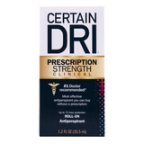 Certain Dri Desodorante Antitranspirante Roll On 35.5ml