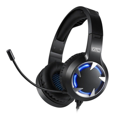 Auricular Headset Gamer Pc Gtc Hsg-618 Con Microfono - Negro