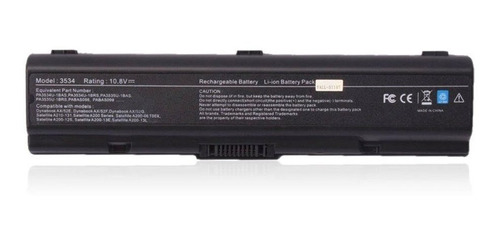 Bateria Alt Toshiba Pa3534u A200 A205 A210 A215 A300 A305