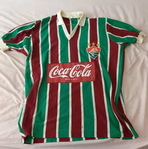 Camisa Fluminense Coca Cola Retro Antiga Anos 80