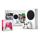 Xbox Series S + Gamepass 3 Mês + Controle Extra Pink Lacrado