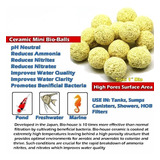 Canutillos De Ceramica Filtrante Mini Bioballs 4 Lb 