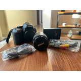 Nikon D5300 588 Disparos + Lente 18-55mm + Mochila
