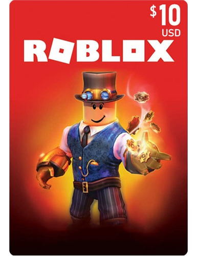 Roblox 10$ Tarjeta De Regalo Entrega Inmediata