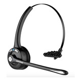 Diadema Celular Call Center Bluetooth Cobra Tipo Plantronics Color Negro