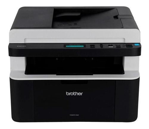 Multifuncional Brother Dcp-1617nw Negra Láser Inalámbrica