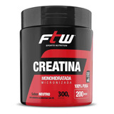 Creatina 300g 100% Pura Ftw Sabor Neutro