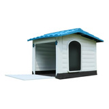 Casa Para Perro Mascotas Exterior Impermeable 91x69x66 Cm