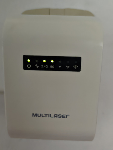 Repetidor Multilaser Wifi  5g Rompe Muros 780 Mbps Import.