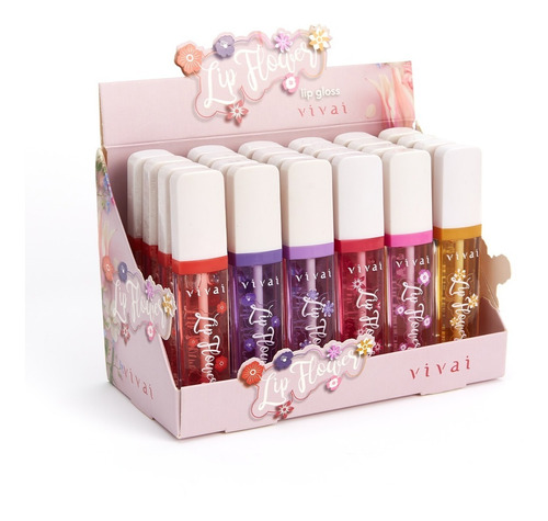 Display C/24 Unid. Lip Flower Lip Gloss Vivai