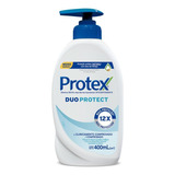 Sabonete Líquido Para Mãos Antibacteriano Duo Protect 400ml Protex