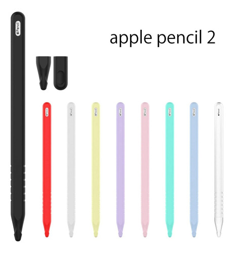 Funda Estuche Protector Apple Pencil 2  Generación Silicona