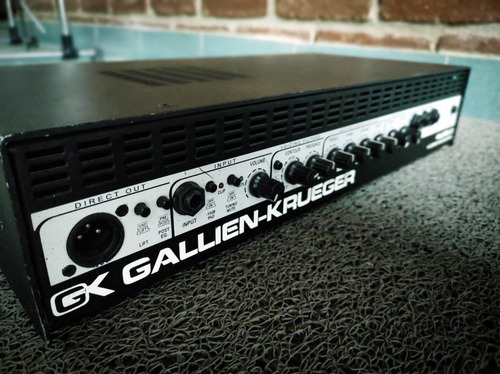 Cabezal Gallien Krueger De Bajo Rb-400 Envío Gratis Impec ! 