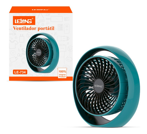 Mini Ventilador De Mesa Forte Conectar Usb Silencioso