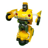 Carro Amarelo Transformers Robô Fusca Bumblebee