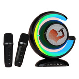 Parlante Altavoz Para Karaoke + Micrófonos Bluetooth Ys-110