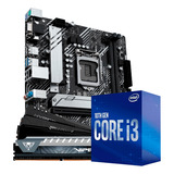 Kit Upgrade Intel Core I3 10100f Placa Mãe H510m Ddr4 16gb