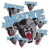 Pegatina De Universidad De Maine Umaine Black Bears, Pe...