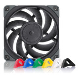 Noctua Nf-a12x25 Pwm Chromax.black.swap, Ventilador Silencio