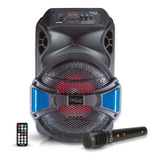 Bocina 12 Pulgadas Steelpro  Bluetooth Audio Con Microfono 