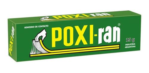 Pack X 6 - Poxi-ran Adhesivo De Contacto Poxiran Pomo 23 Grs