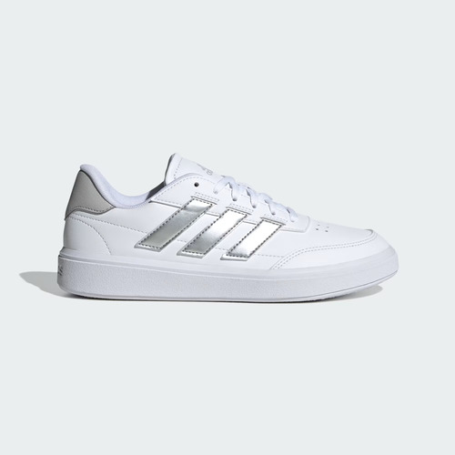 Tênis adidas Courtblock Feminino Branco/prata