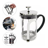 Prensa Francesa Cafetera 800ml Filtro Te Infusion Vidrio