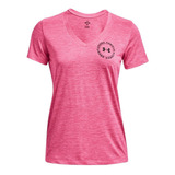 Camiseta Under Armour Tech Twist Lc Mujer-rosa