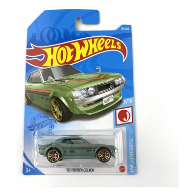 Hot! Hot Wheels 21 70 Toyota Celica Cian Kou