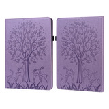 Funda De Tablet Con Diseño De Árbol Y Ciervo Para Amazon Kin