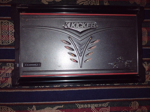Potencia Kicker Zx1000.1 Clase D Monoblock Spl Competición