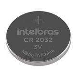 Cartela 10un Bateria Moeda Cr2032 3v Litio Intelbras