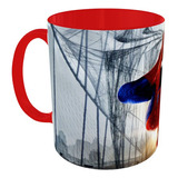 Mugs Spiderman Hombre Araña Pocillo Series Gamers Geek I