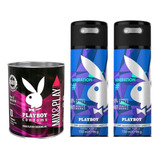 Desodorante Y Condones Playboy Generation 3 Pack