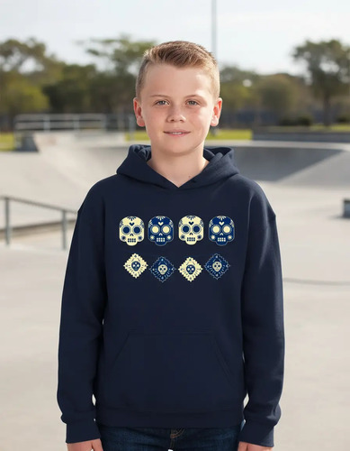 Sudadera Deportiva Niño Niña Hoodie América Día De Muertos C