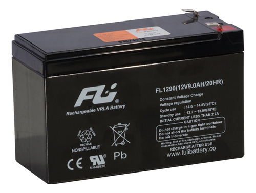 Bateria Fuli Battery Powest Titan Sellada 12v-9ah