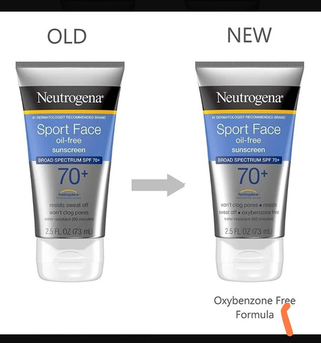 Neutrogena Sport Face Sunscreen Spf 70+ - mL a $959
