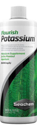 Seachem Flourish Potassium Potasio 500ml Acuario Plantado