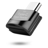 Lector Memoria Otg Usb Tipo C A Micro Sd Tf Para Telefono 