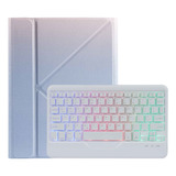 Capa Pu+teclado Para iPad 11 2021 2020 2018 /iPad Air 4 10.9