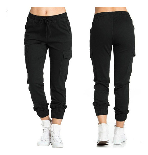 Joggers Pantalón Cargo Adulto De Mujer Buzo Última Tendencia