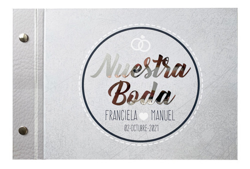 Album De Boda Para Fotos Y Firmas - Mod Nuestra Boda