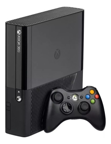 Xbox 360 Super Slim 4 Gigas, Preto Com Kinect ,destravad 