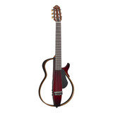 Yamaha Guitarra Silent Slg200n Red Burst Cuerdas De Nylon