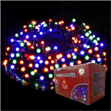 Serie De Navidad 300 Led 17 Mts Multicolor