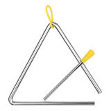 Musical Triangle Bell Con Mazo Triangular. Striker Metal