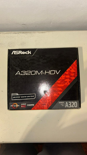 Placa De Video Asrock A320m-hdv