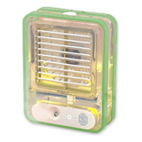 Ventilador Mini Umidificador Climatizador Sem Fio Led Usb